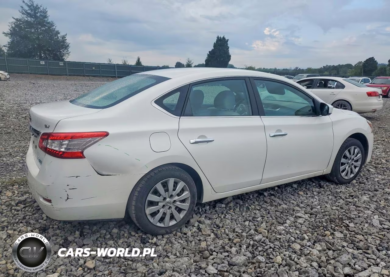 2014 Nissan Sentra Sv VIN:3N1AB7AP4EL633911 - 3