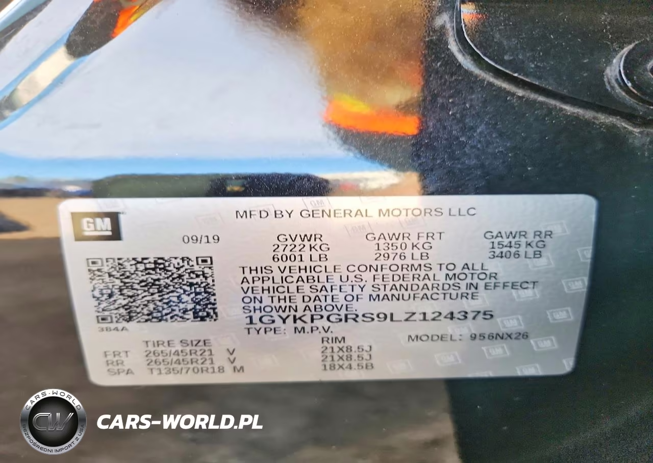 2020 Cadillac Xt6 Sport VIN:1GYKPGRS9LZ124375 - 13