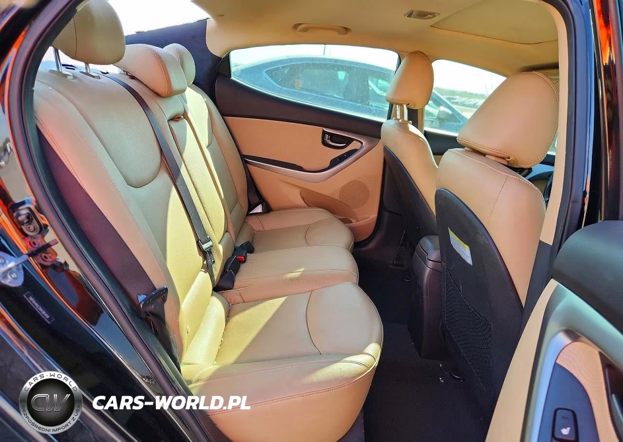 2013 Hyundai Elantra Limited VIN:5NPDH4AE2DH381418 - 10