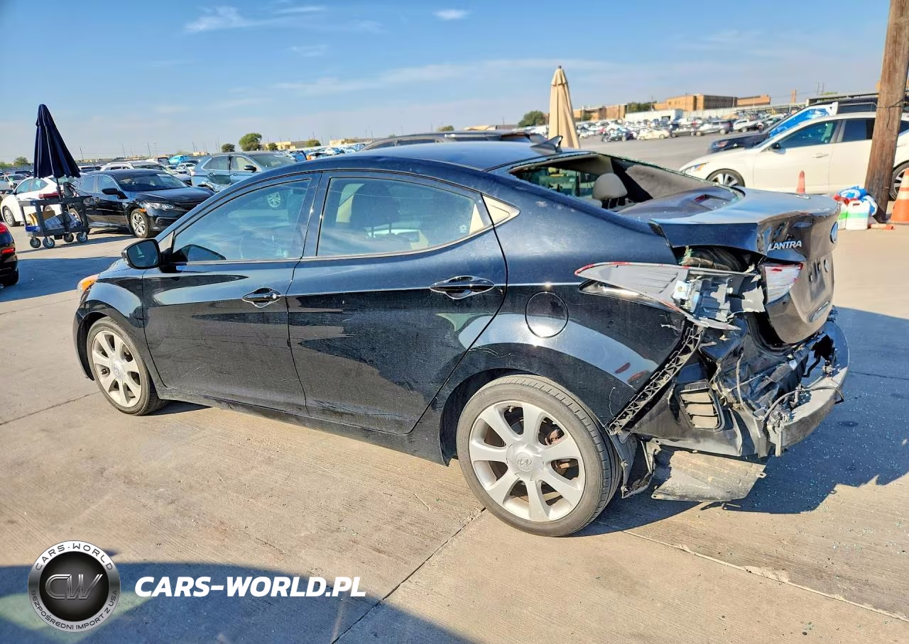 2013 Hyundai Elantra Limited VIN:5NPDH4AE2DH381418 - 2