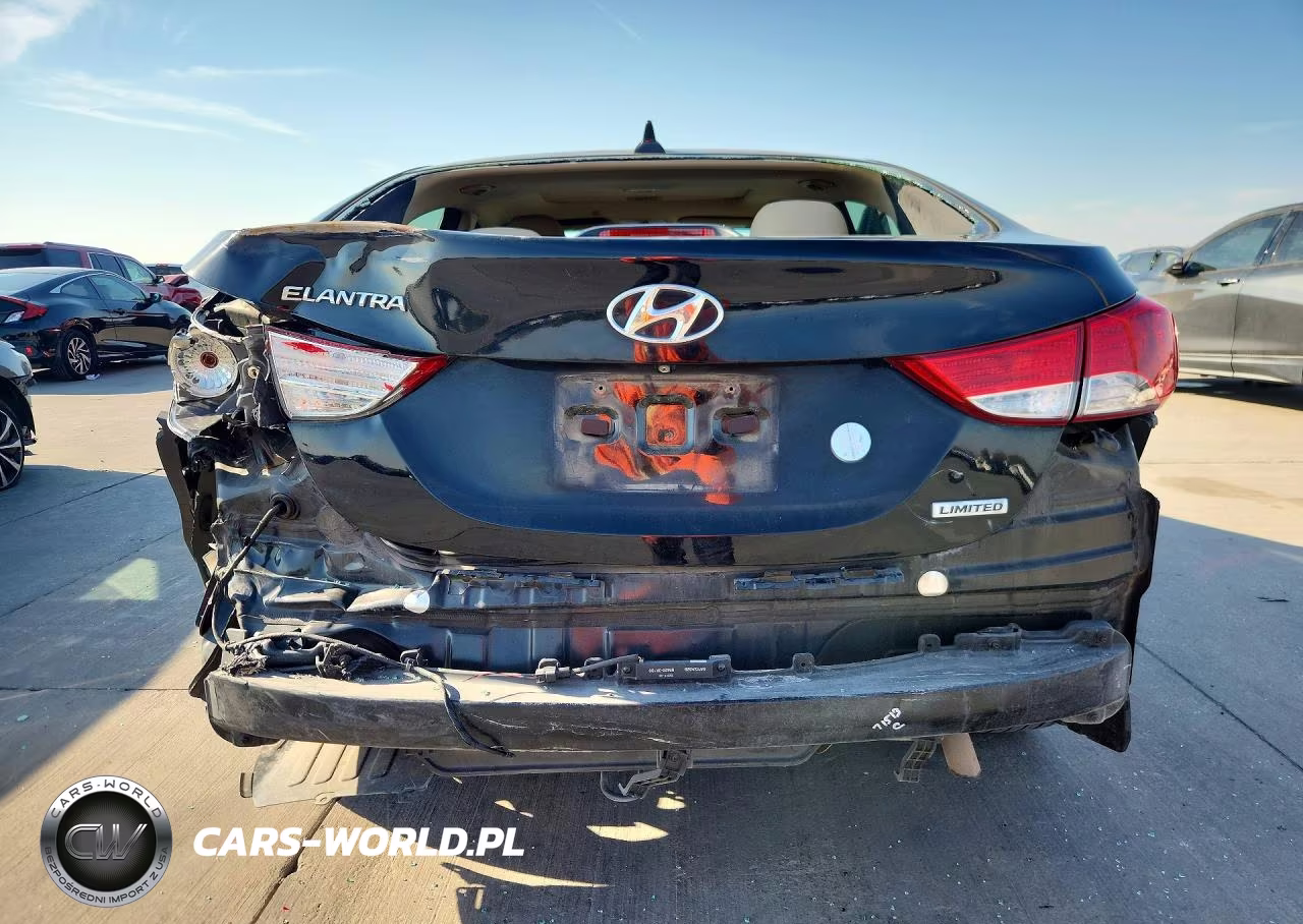 2013 Hyundai Elantra Limited VIN:5NPDH4AE2DH381418 - 6