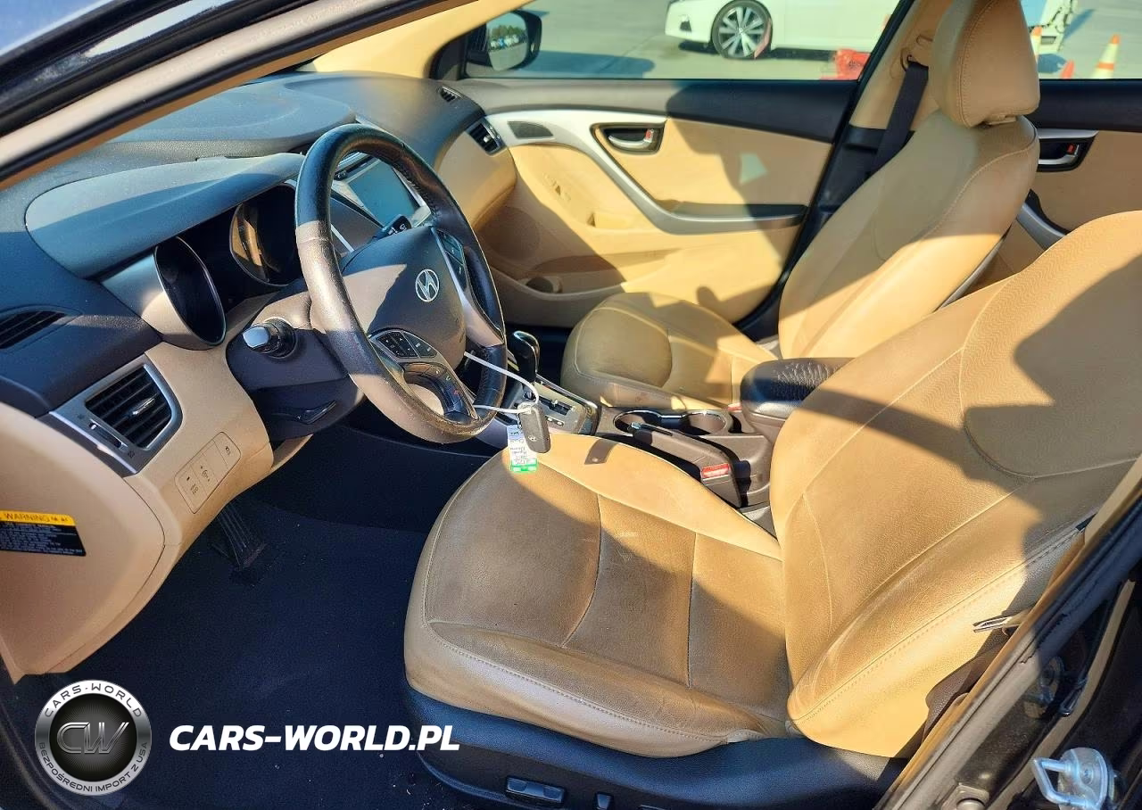 2013 Hyundai Elantra Limited VIN:5NPDH4AE2DH381418 - 7