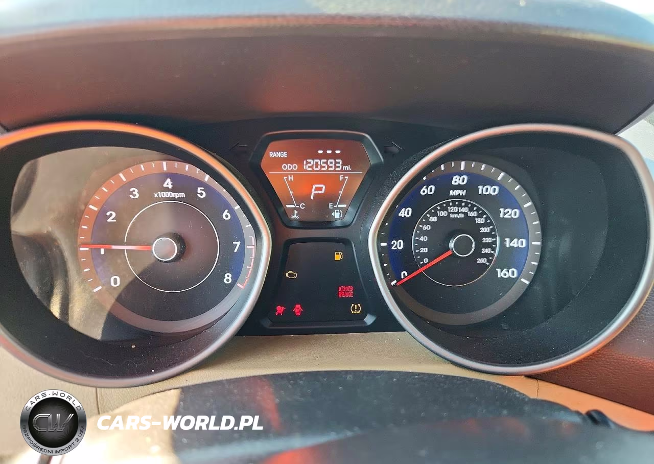 2013 Hyundai Elantra Limited VIN:5NPDH4AE2DH381418 - 9