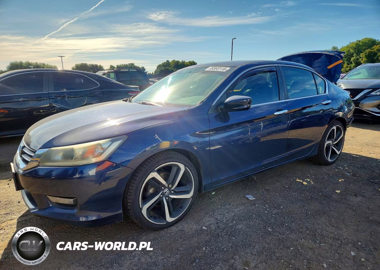 2013 Honda Accord Sport VIN:1HGCR2F54DA053352 - 1
