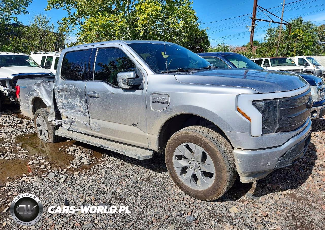 2023 Ford F150 Lightning Pro VIN:1FT6W1EV8PWG63200 - 4