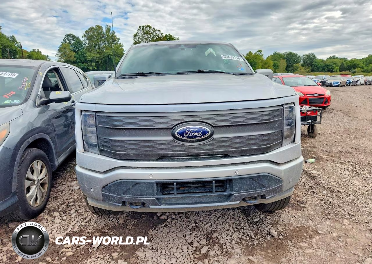 2023 Ford F150 Lightning Pro VIN:1FT6W1EV8PWG63200 - 5