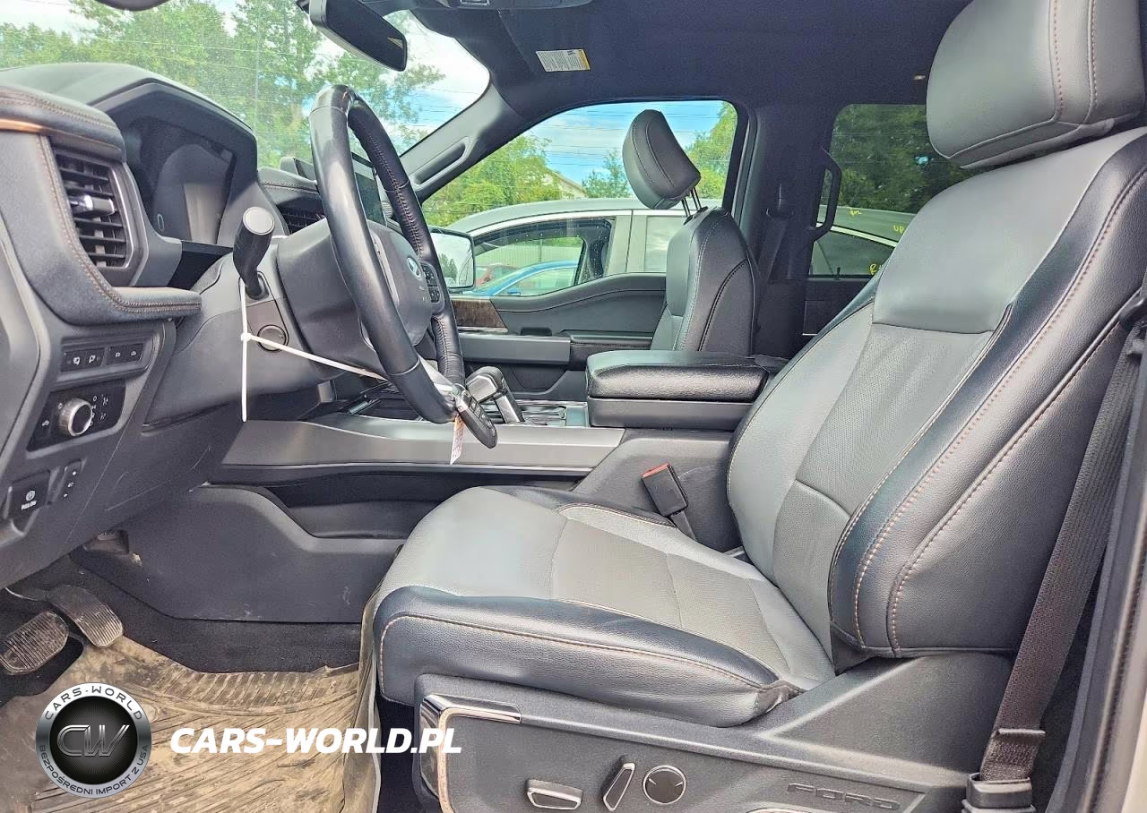 2023 Ford F150 Lightning Pro VIN:1FT6W1EV8PWG63200 - 7