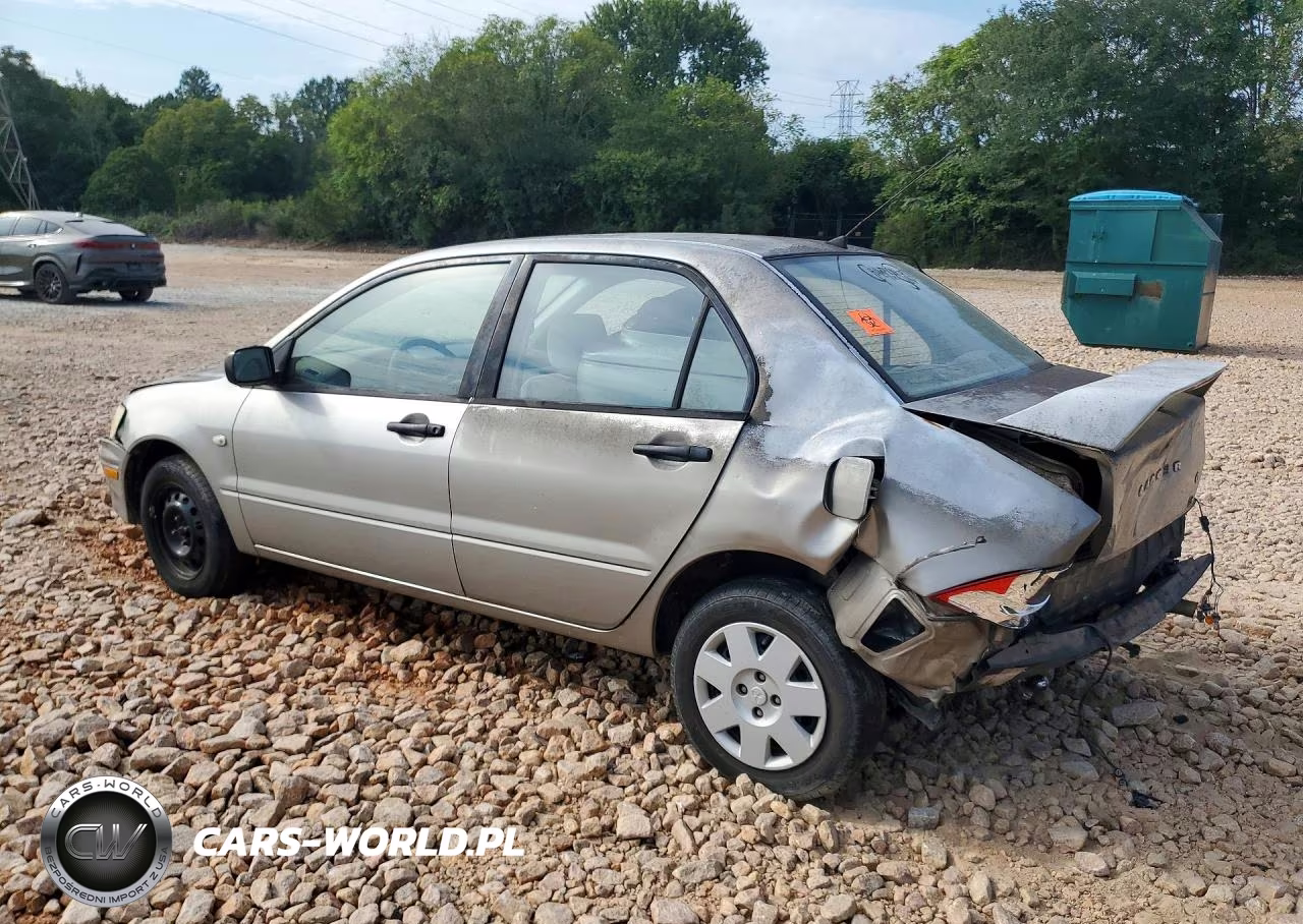 2003 Mitsubishi Lancer Es VIN:JA3AJ26E93U076358 - 2