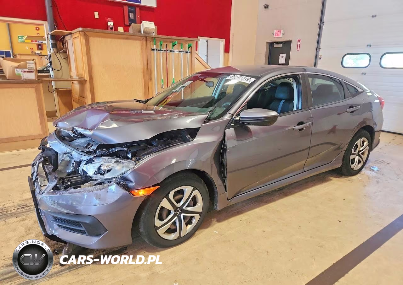 2016 Honda Civic Lx VIN:19XFC2F51GE210740 - 1