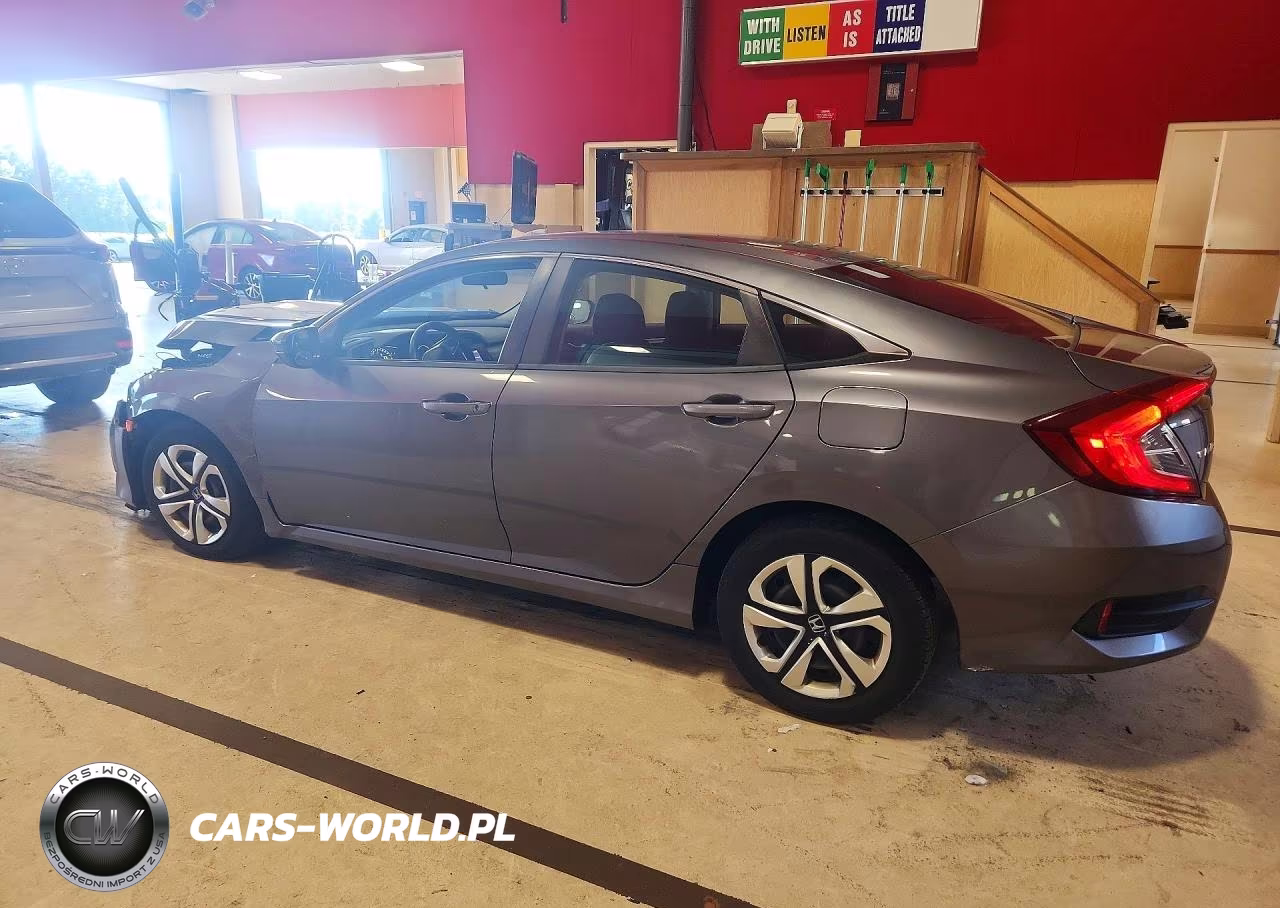2016 Honda Civic Lx VIN:19XFC2F51GE210740 - 2