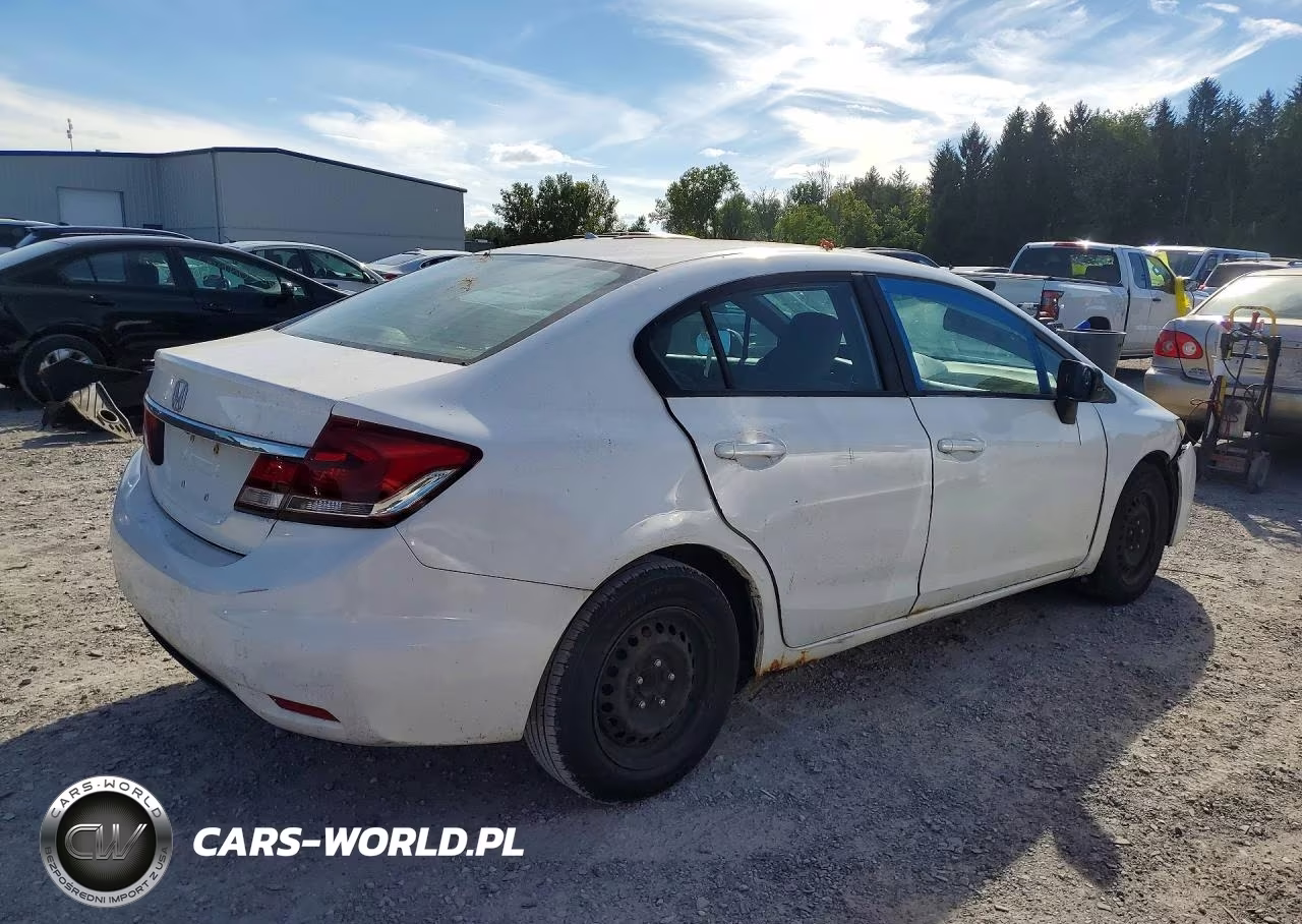2014 Honda Civic Lx VIN:19XFB2F50EE224743 - 3