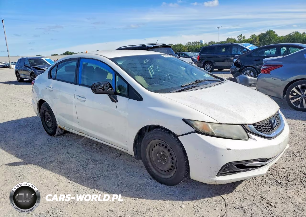 2014 Honda Civic Lx VIN:19XFB2F50EE224743 - 4