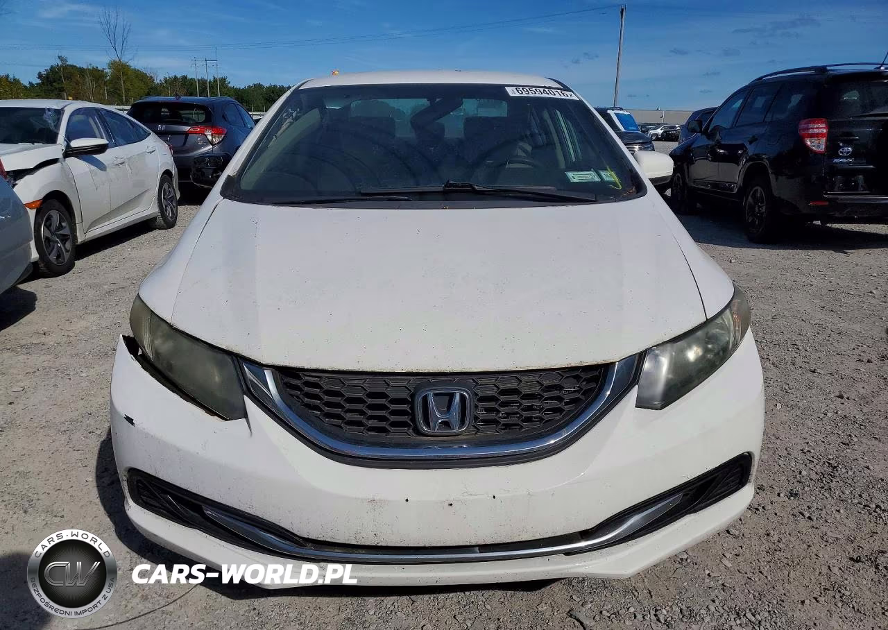 2014 Honda Civic Lx VIN:19XFB2F50EE224743 - 5