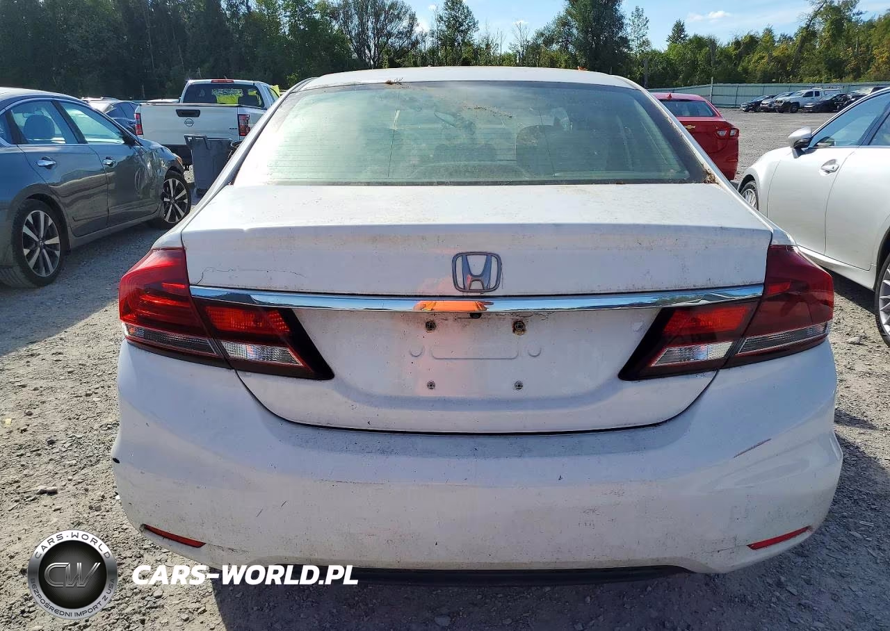2014 Honda Civic Lx VIN:19XFB2F50EE224743 - 6