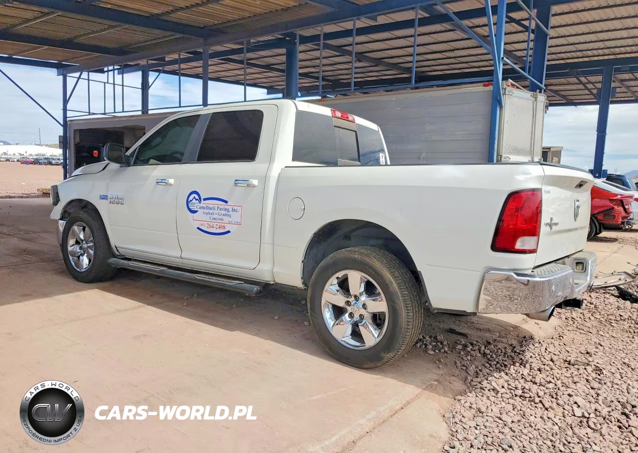 2016 Ram 1500 Slt VIN:3C6RR6LT0GG292929 - 2