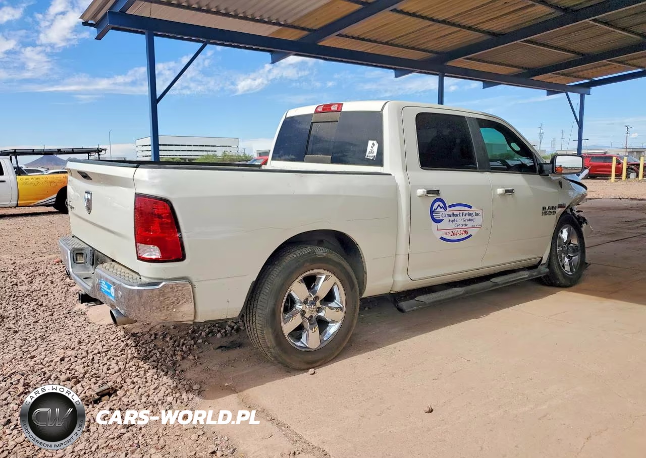 2016 Ram 1500 Slt VIN:3C6RR6LT0GG292929 - 3