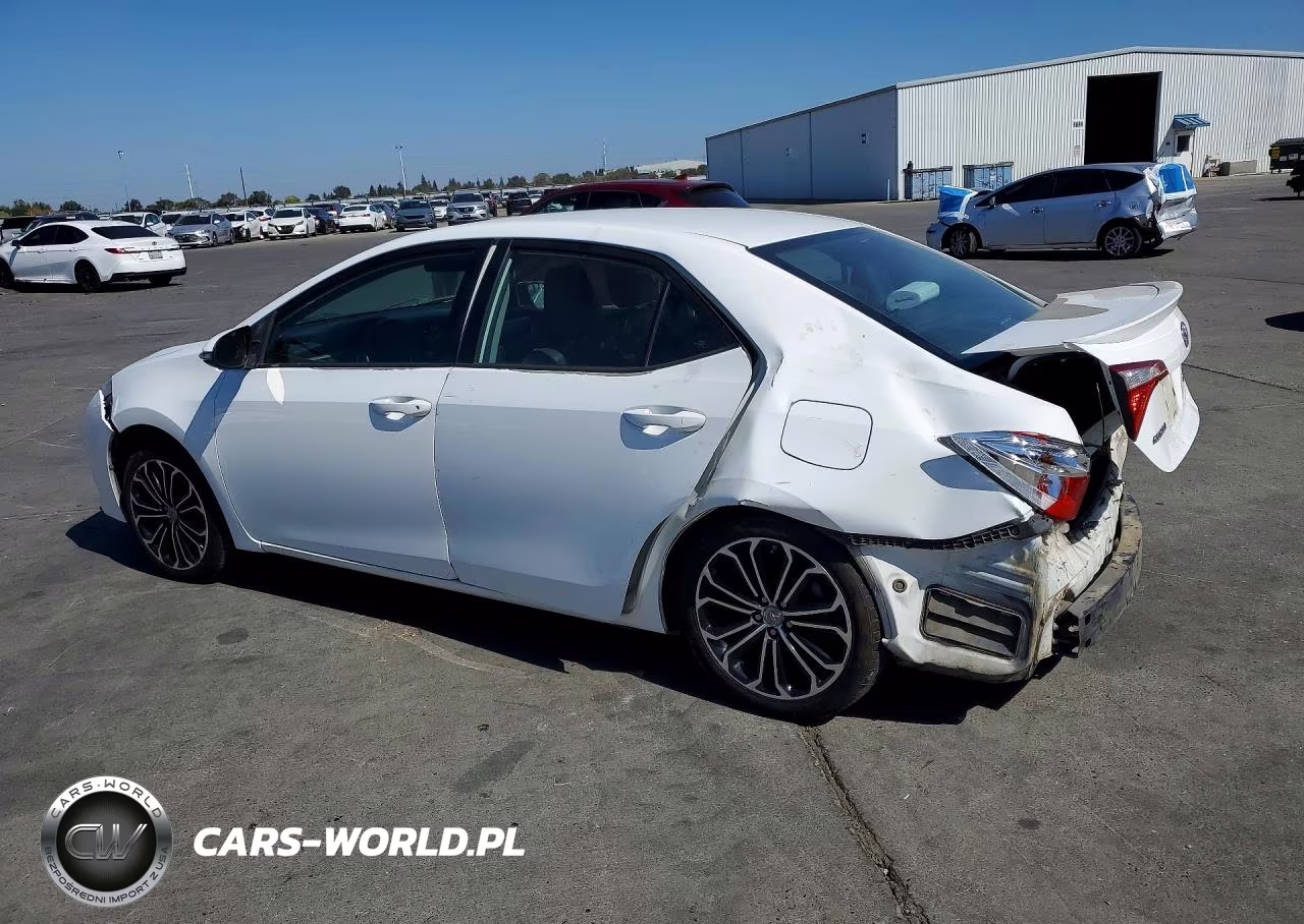 2015 Toyota Corolla S Plus VIN:5YFBURHEXFP222402 - 2