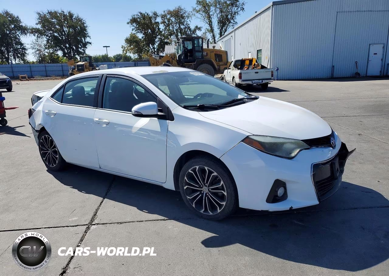 2015 Toyota Corolla S Plus VIN:5YFBURHEXFP222402 - 4