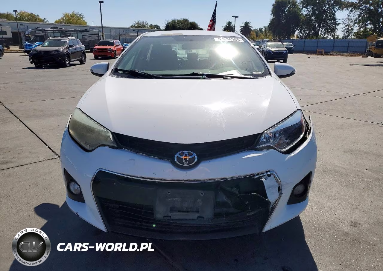 2015 Toyota Corolla S Plus VIN:5YFBURHEXFP222402 - 5