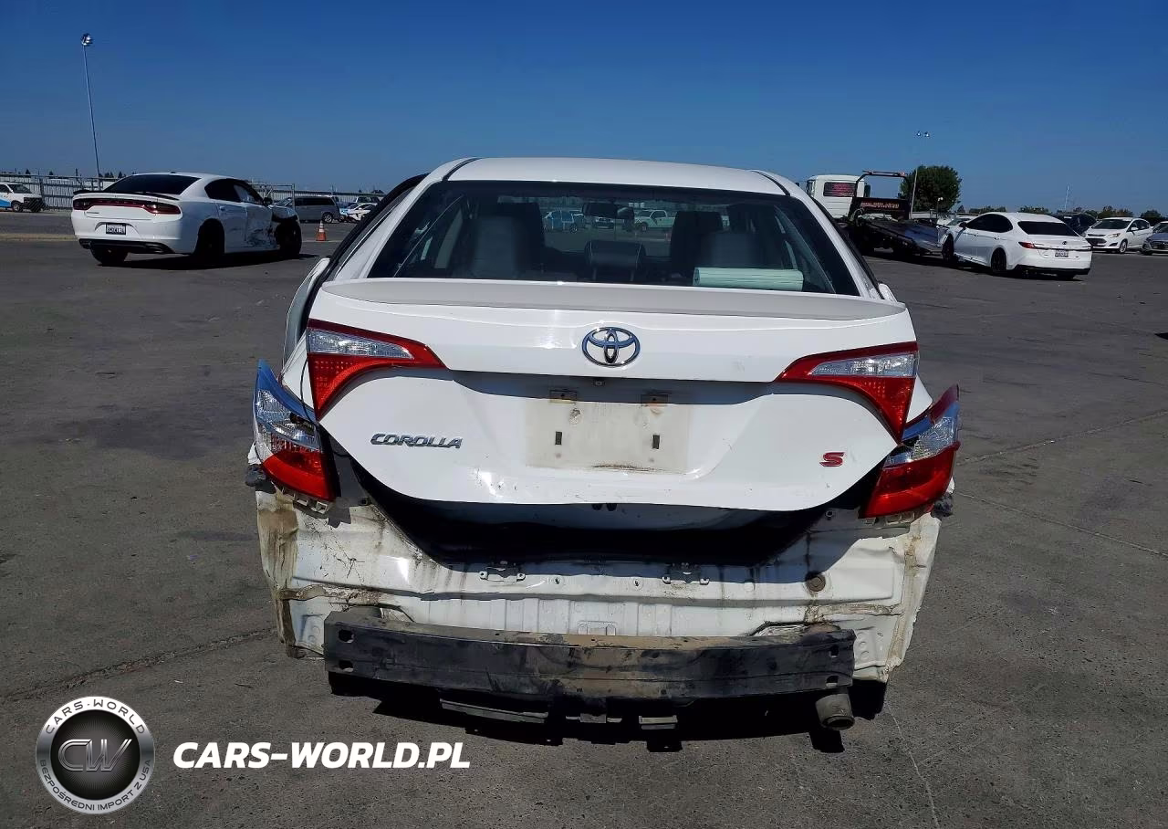 2015 Toyota Corolla S Plus VIN:5YFBURHEXFP222402 - 6