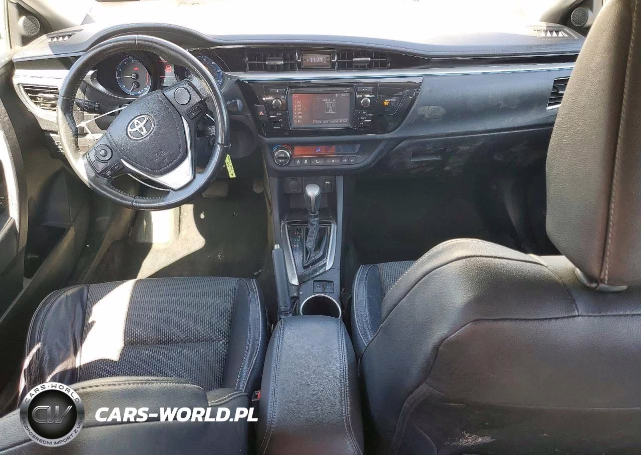 2015 Toyota Corolla S Plus VIN:5YFBURHEXFP222402 - 8