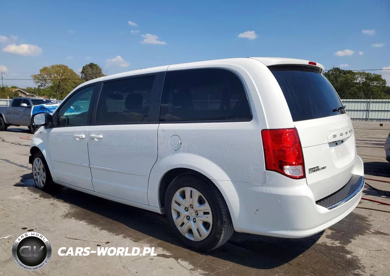 2017 Dodge Grand Caravan Se VIN:2C4RDGBG5HR855891 - 2
