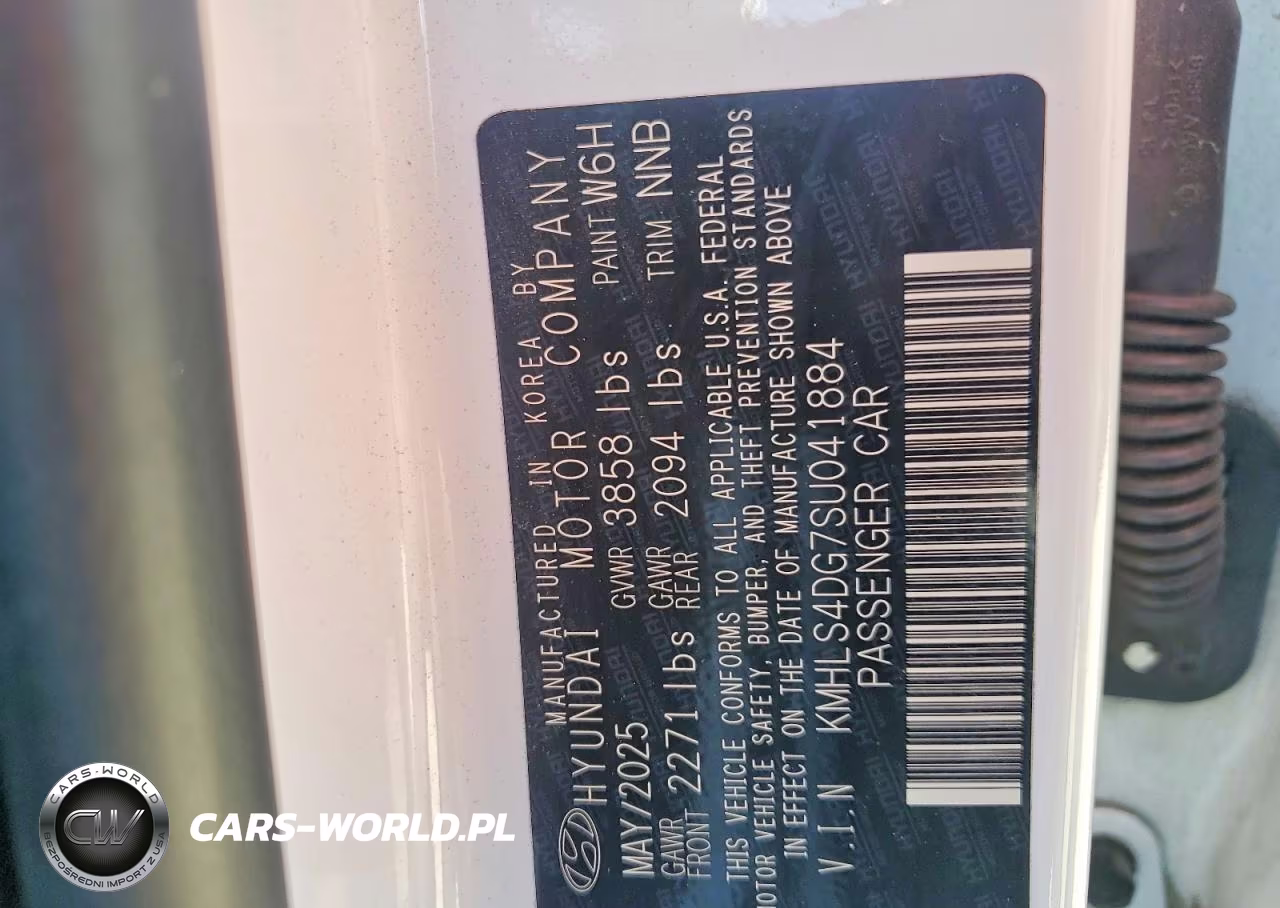 2025 Hyundai Elantra Sel VIN:KMHLS4DG7SU041884 - 13