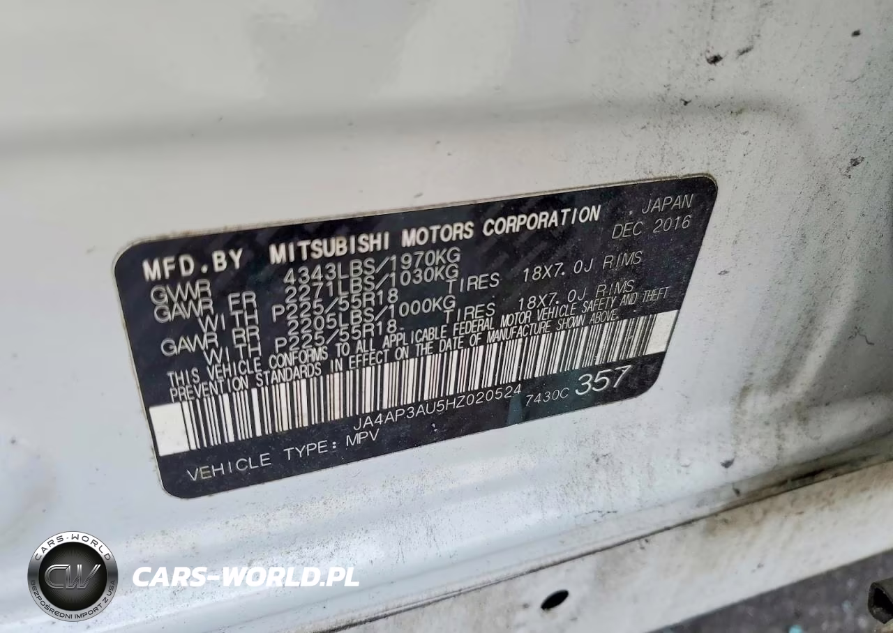 2017 Mitsubishi Outlander Sport Es VIN:JA4AP3AU5HZ020524 - 14