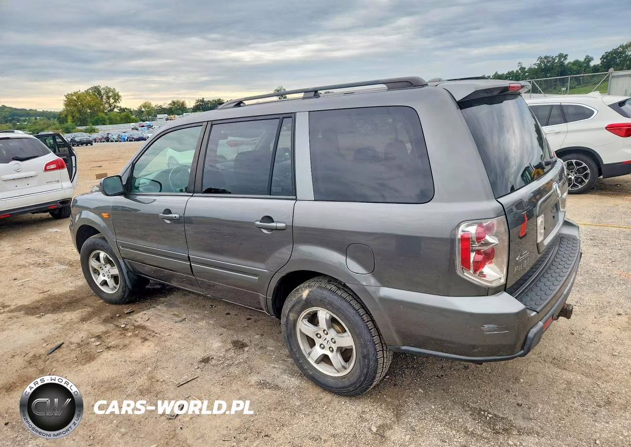 2007 Honda Pilot Exl VIN:2HKYF18597H515938 - 2