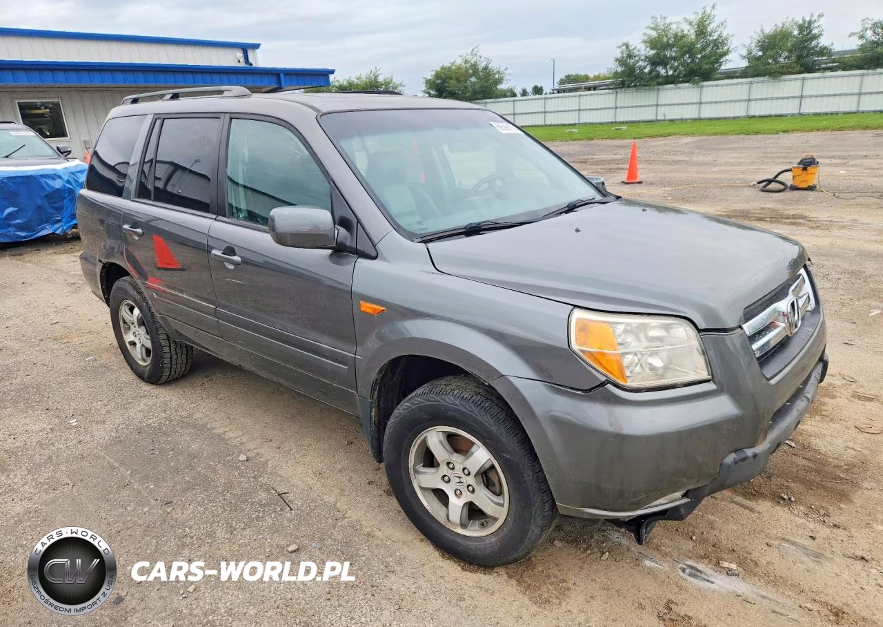 2007 Honda Pilot Exl VIN:2HKYF18597H515938 - 4