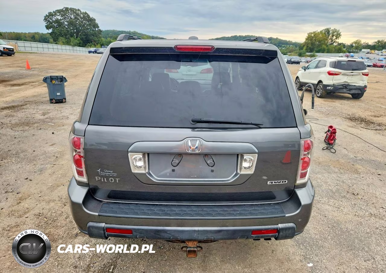 2007 Honda Pilot Exl VIN:2HKYF18597H515938 - 6