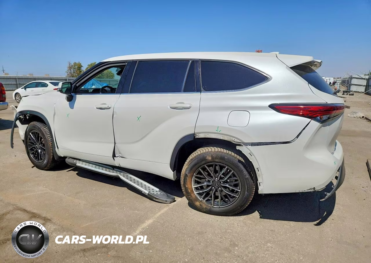 2021 Toyota Highlander Le VIN:5TDZZRAH1MS517882 - 2