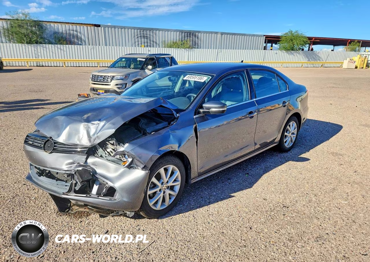 2013 Volkswagen Jetta Se VIN:3VWDP7AJ8DM436673 - 1