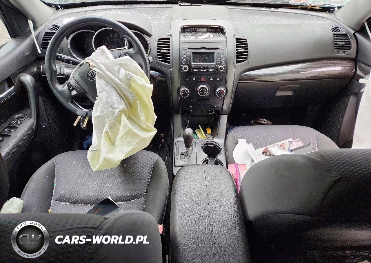 2012 Kia Sorento Lx VIN:5XYKT3A67CG191743 - 8