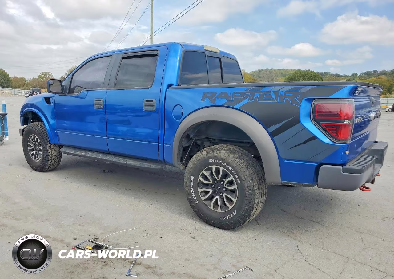 2012 Ford F150 Svt Raptor VIN:1FTFW1R65CFB82978 - 2