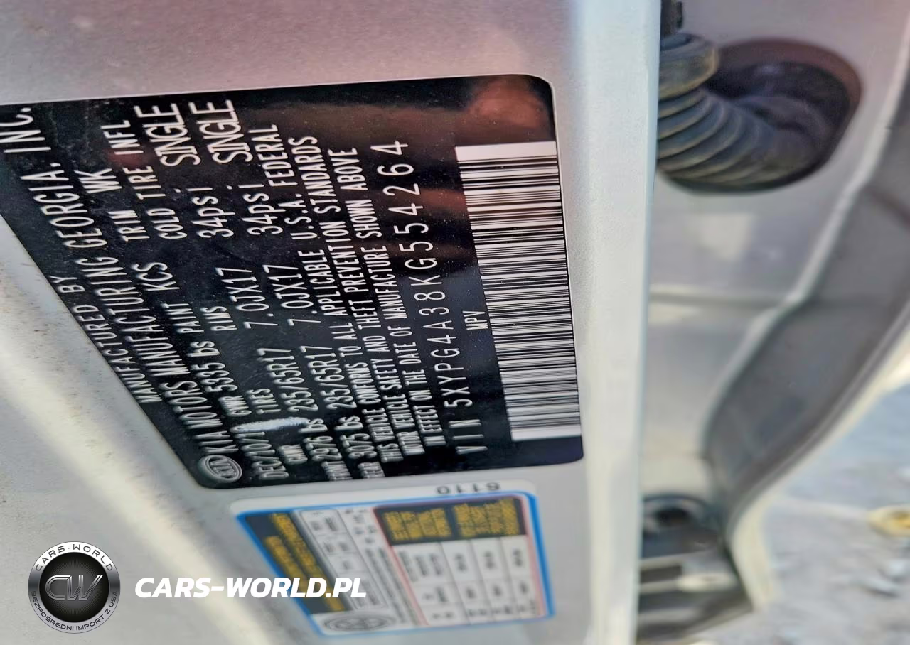 2019 Kia Sorento Lx VIN:5XYPG4A38KG554264 - 13