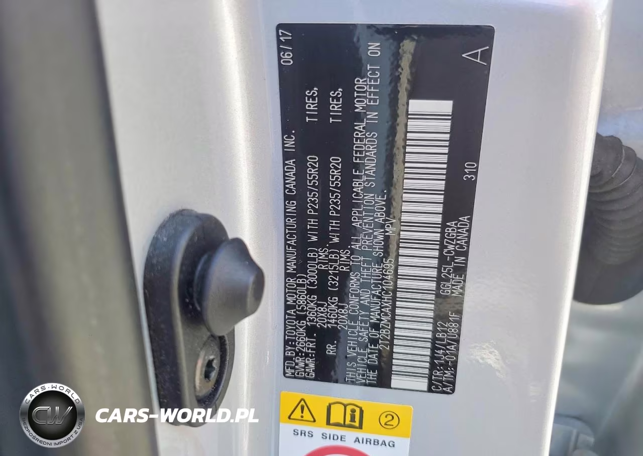 2017 Lexus Rx 350 Base VIN:2T2BZMCAXHC104695 - 13
