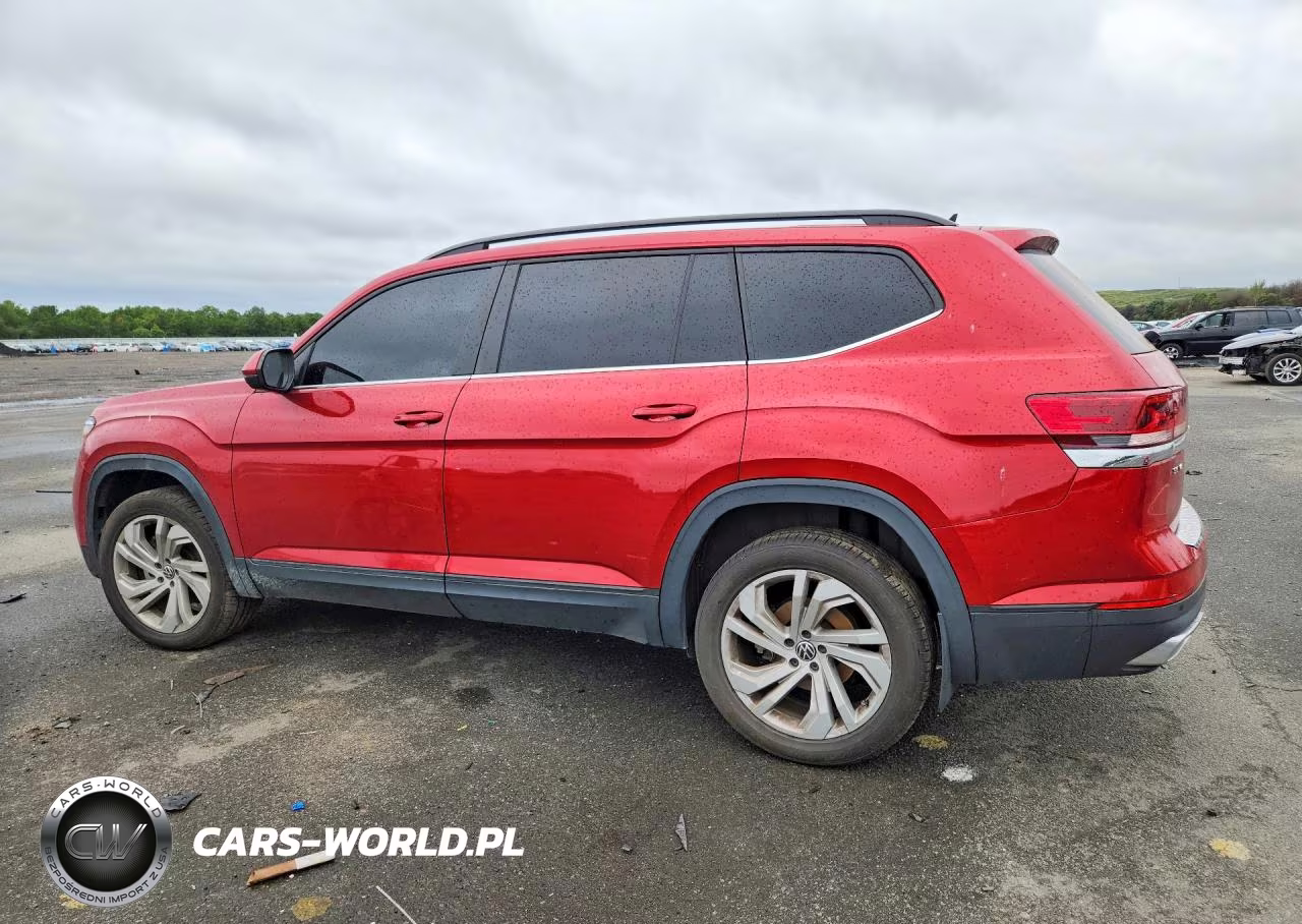 2022 Volkswagen Atlas Se VIN:1V2JR2CA7NC529461 - 2
