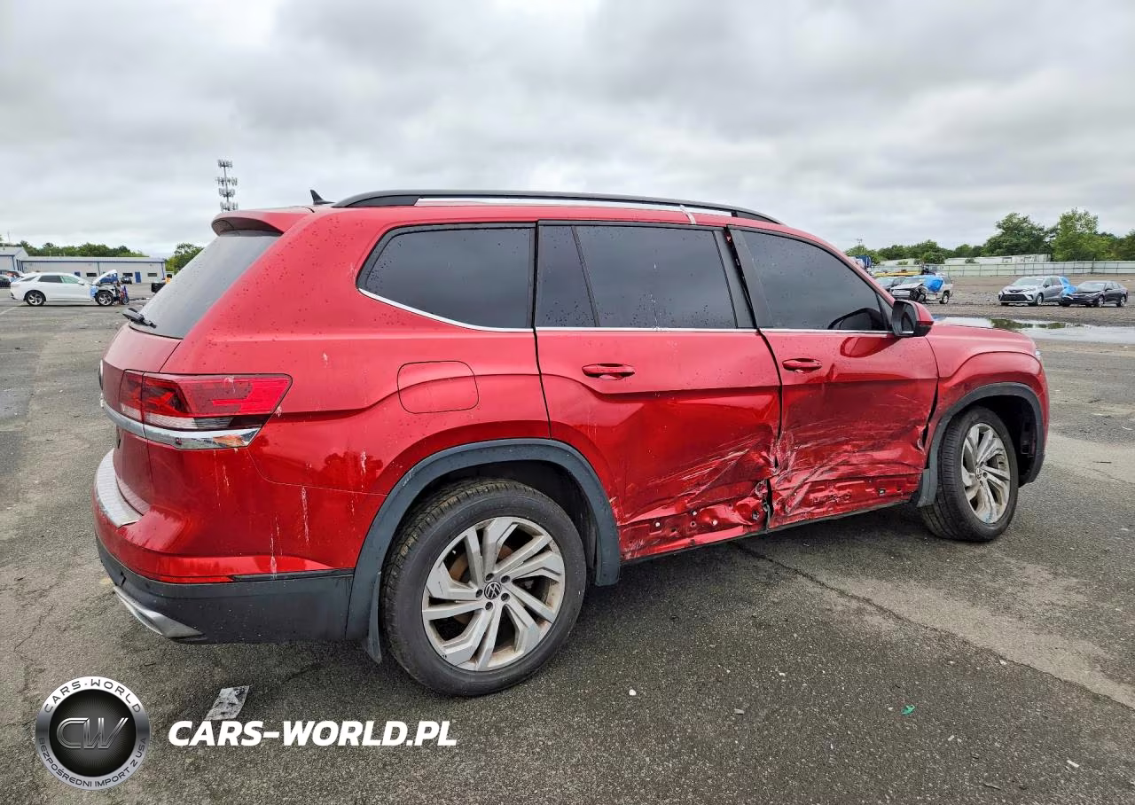 2022 Volkswagen Atlas Se VIN:1V2JR2CA7NC529461 - 3