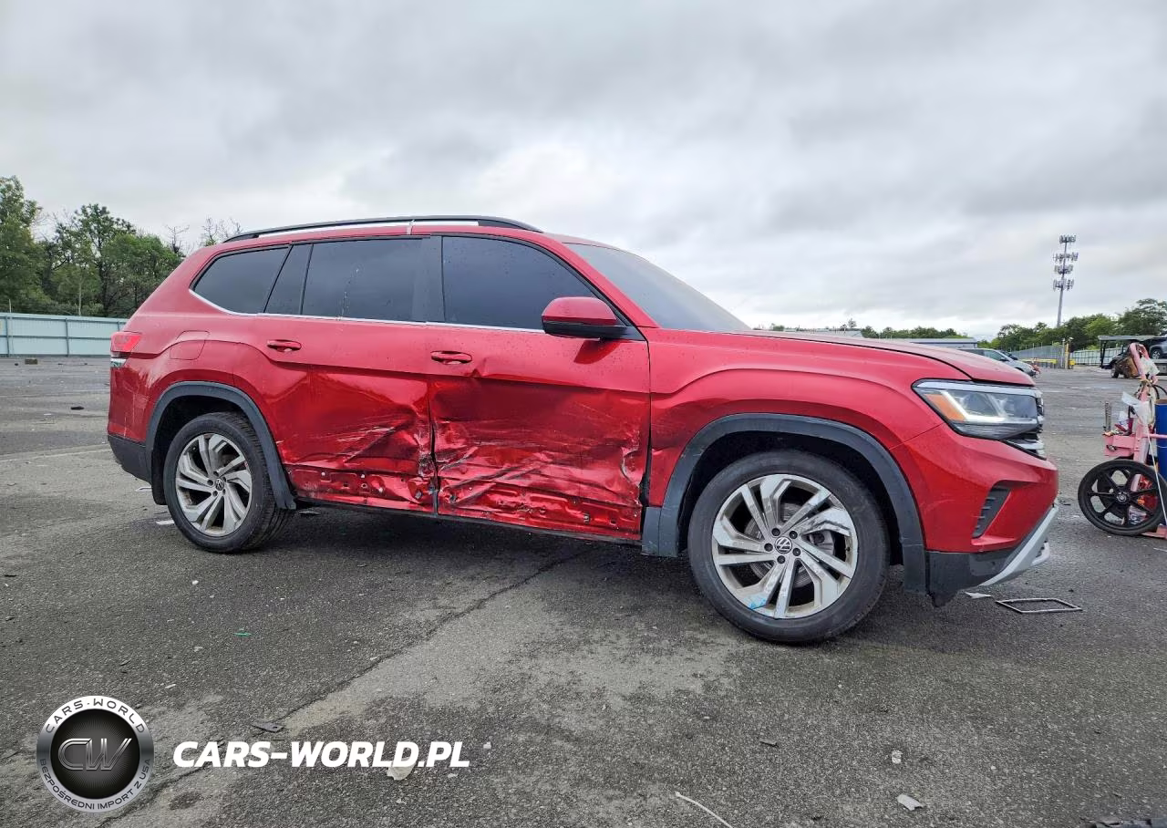 2022 Volkswagen Atlas Se VIN:1V2JR2CA7NC529461 - 4