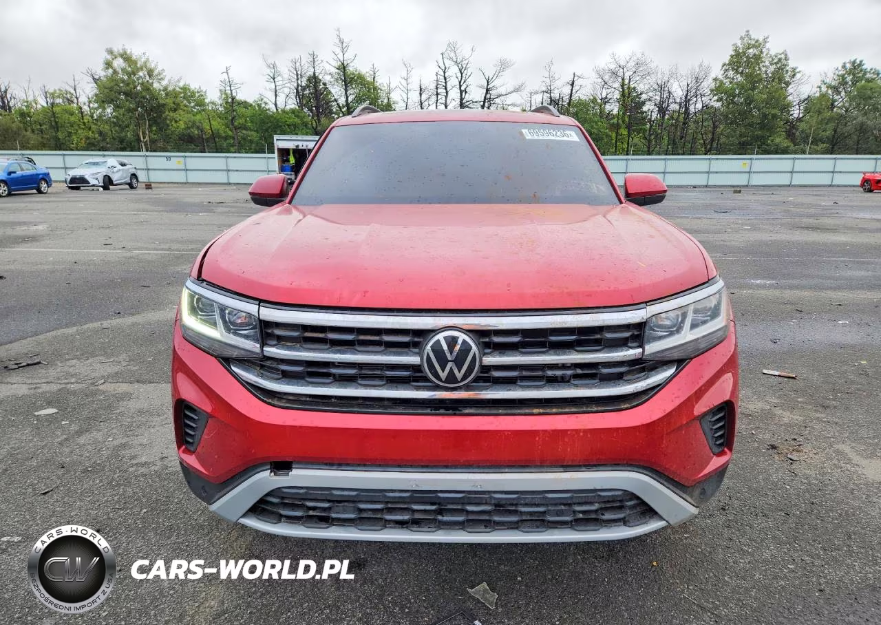 2022 Volkswagen Atlas Se VIN:1V2JR2CA7NC529461 - 5