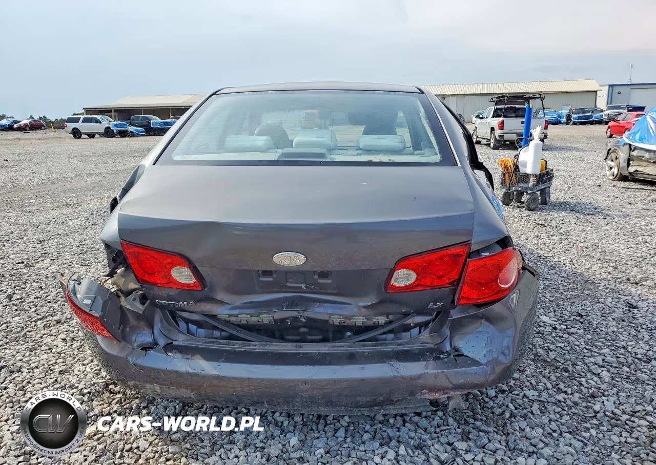 2007 Kia Optima Lx VIN:KNAGE123775139386 - 6