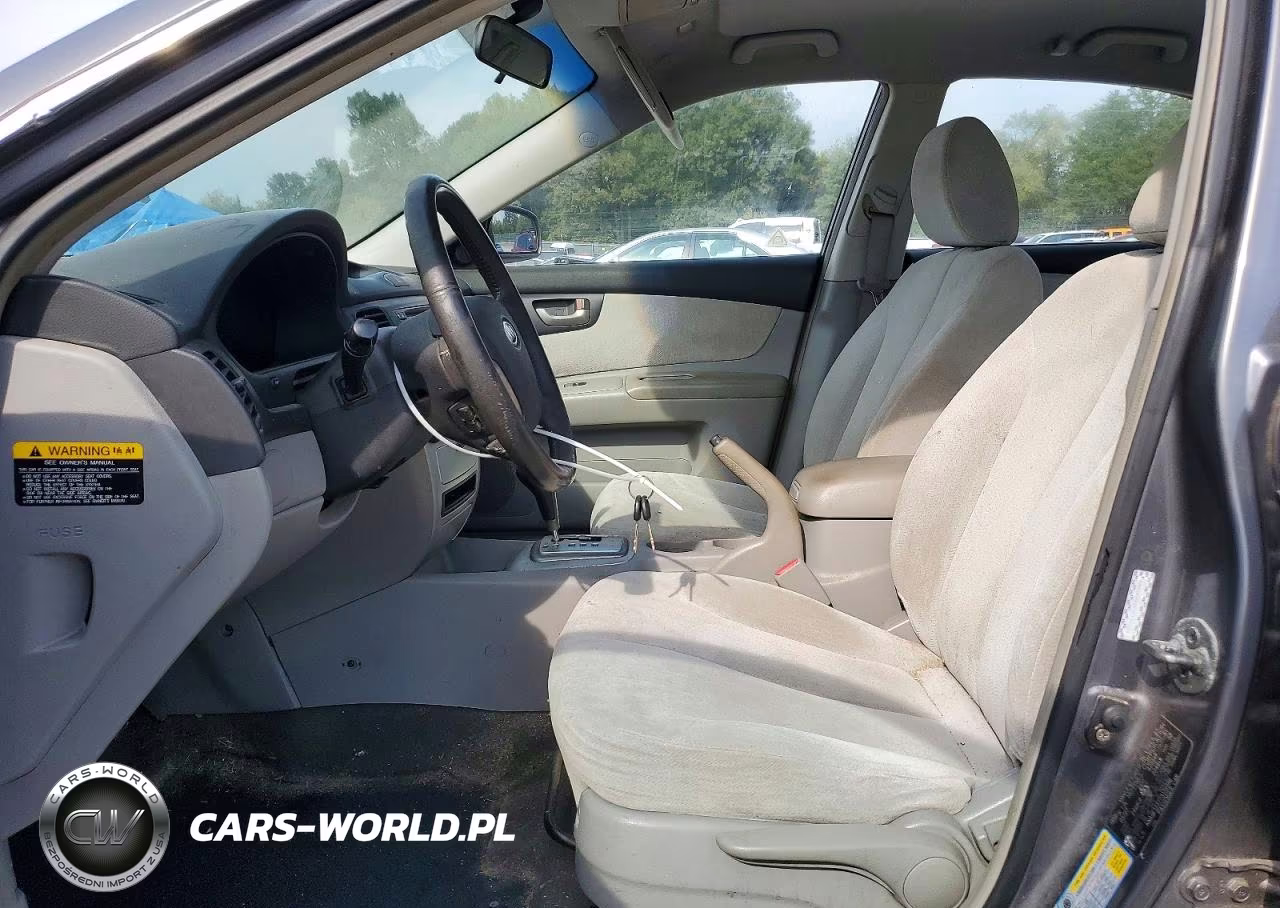 2007 Kia Optima Lx VIN:KNAGE123775139386 - 7
