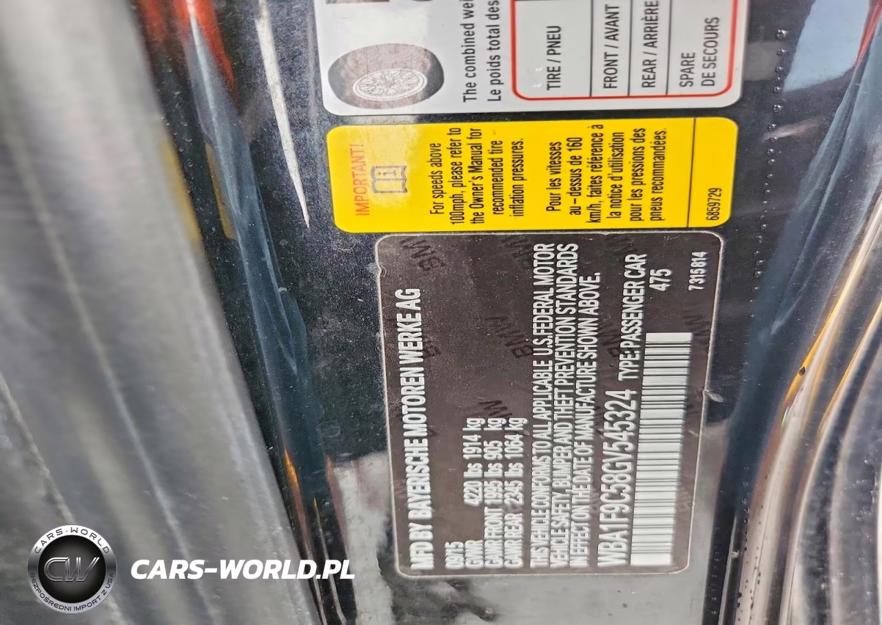 2016 BMW 228 I Sulev VIN:WBA1F9C58GV545324 - 12