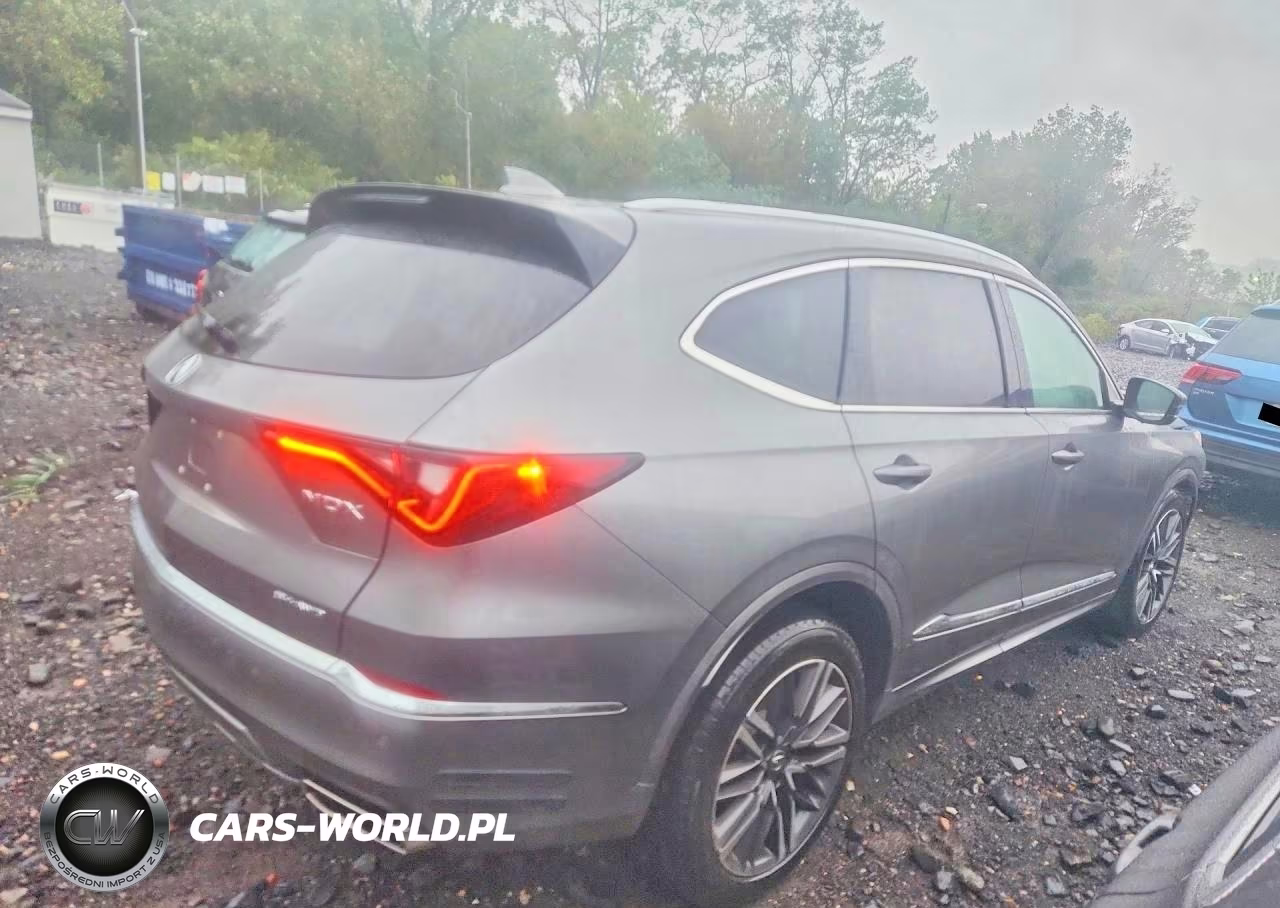2025 Acura Mdx Advance VIN:5J8YE1H83SL000579 - 3
