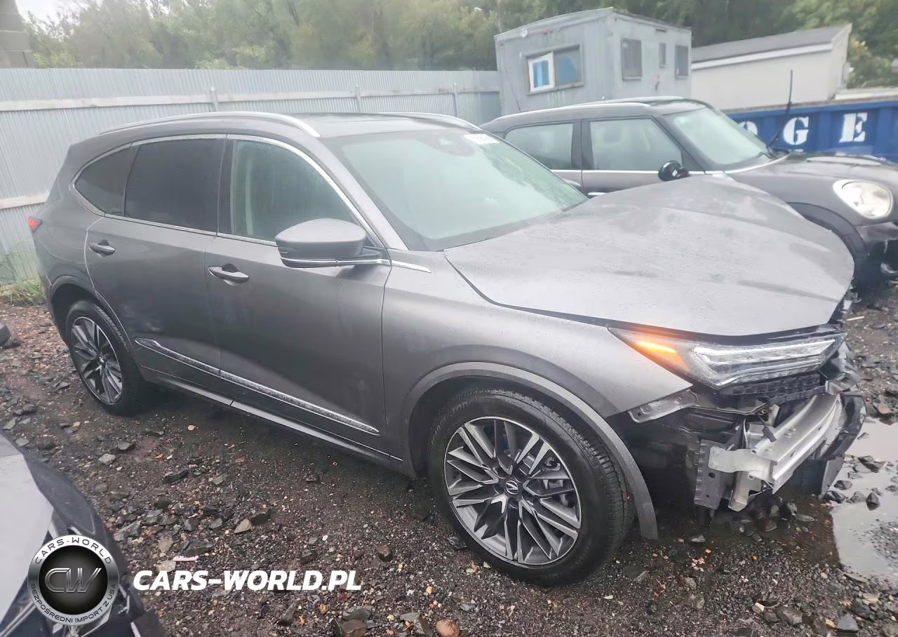 2025 Acura Mdx Advance VIN:5J8YE1H83SL000579 - 4