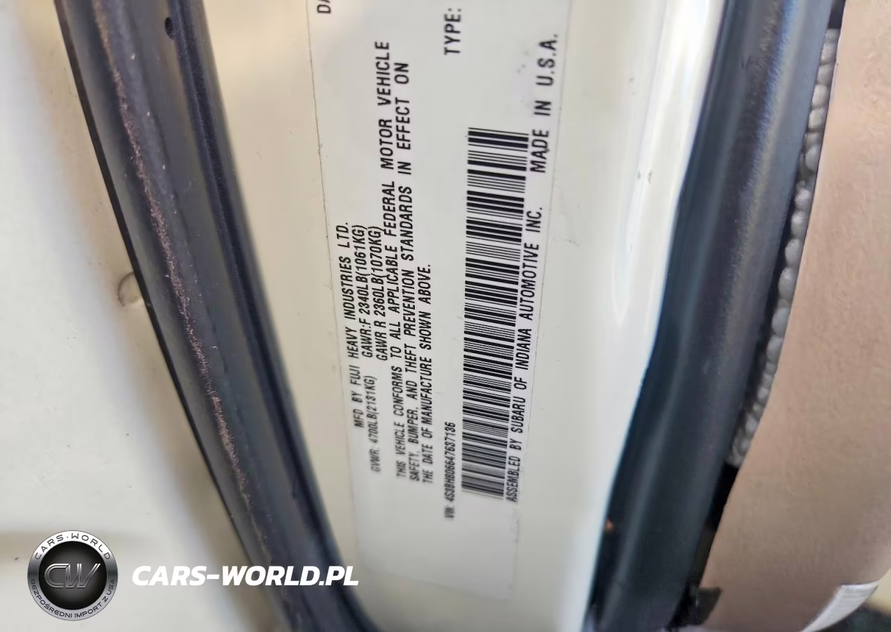 2004 Subaru Legacy Outback H6 3.0 Ll Bean VIN:4S3BH806647637136 - 12