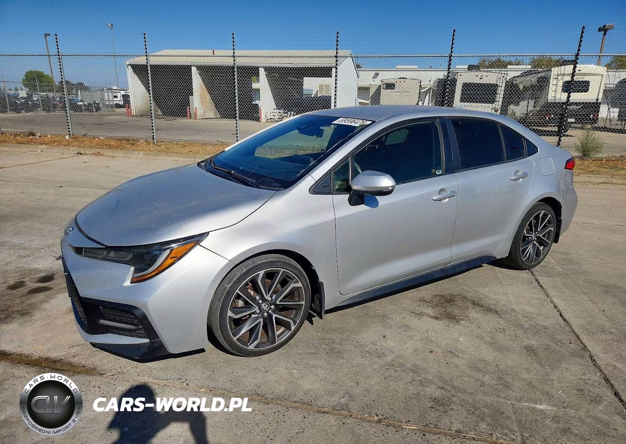 2020 Toyota Corolla Se VIN:JTDS4RCE1LJ016117 - 1