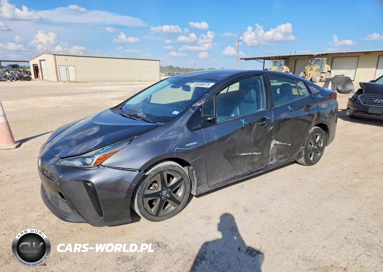 2019 Toyota Prius Xle VIN:JTDKARFU9K3076659 - 1