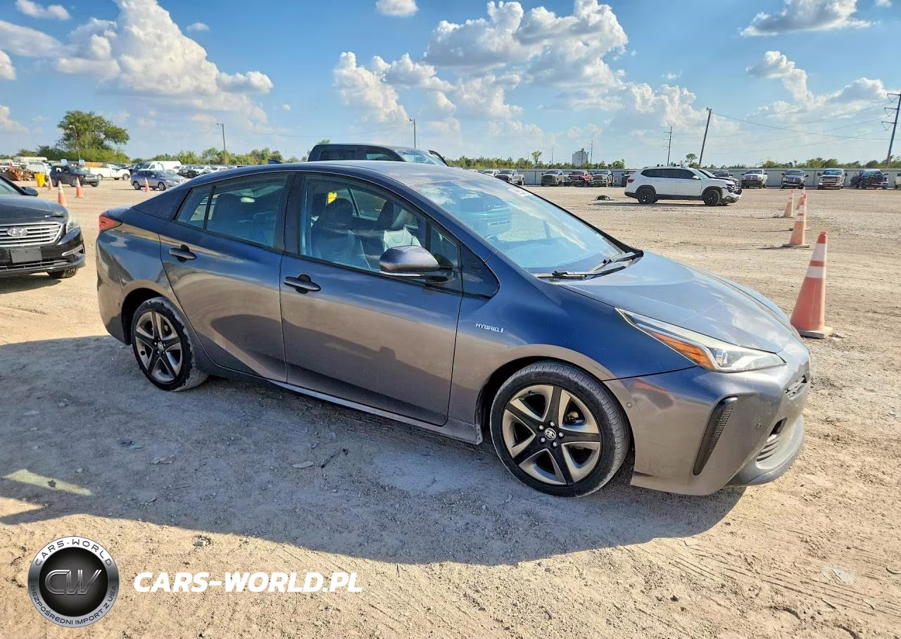 2019 Toyota Prius Xle VIN:JTDKARFU9K3076659 - 4
